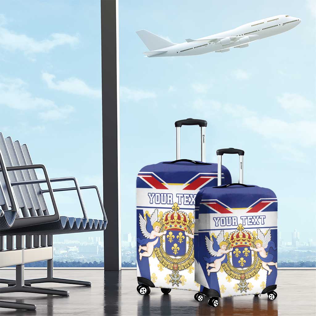 Personalized French Colonial Empire Luggage Cover Royal Standard of France LT18