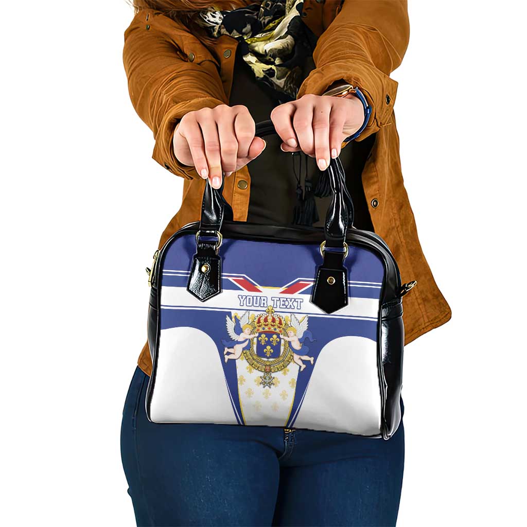 Personalized French Colonial Empire Shoulder Handbag Royal Standard of France LT18
