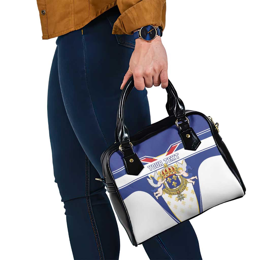 Personalized French Colonial Empire Shoulder Handbag Royal Standard of France LT18