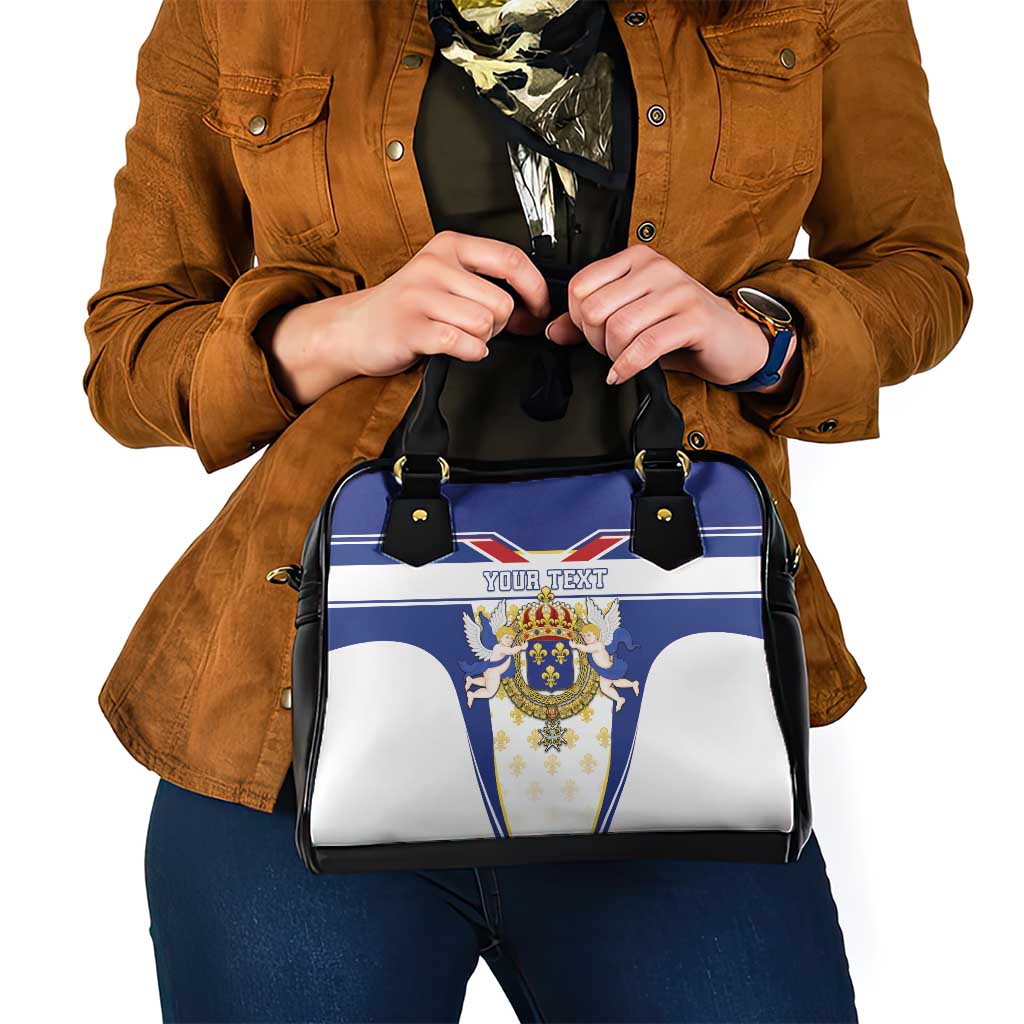 Personalized French Colonial Empire Shoulder Handbag Royal Standard of France LT18