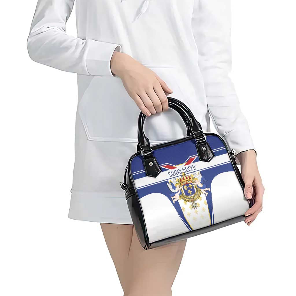 Personalized French Colonial Empire Shoulder Handbag Royal Standard of France LT18