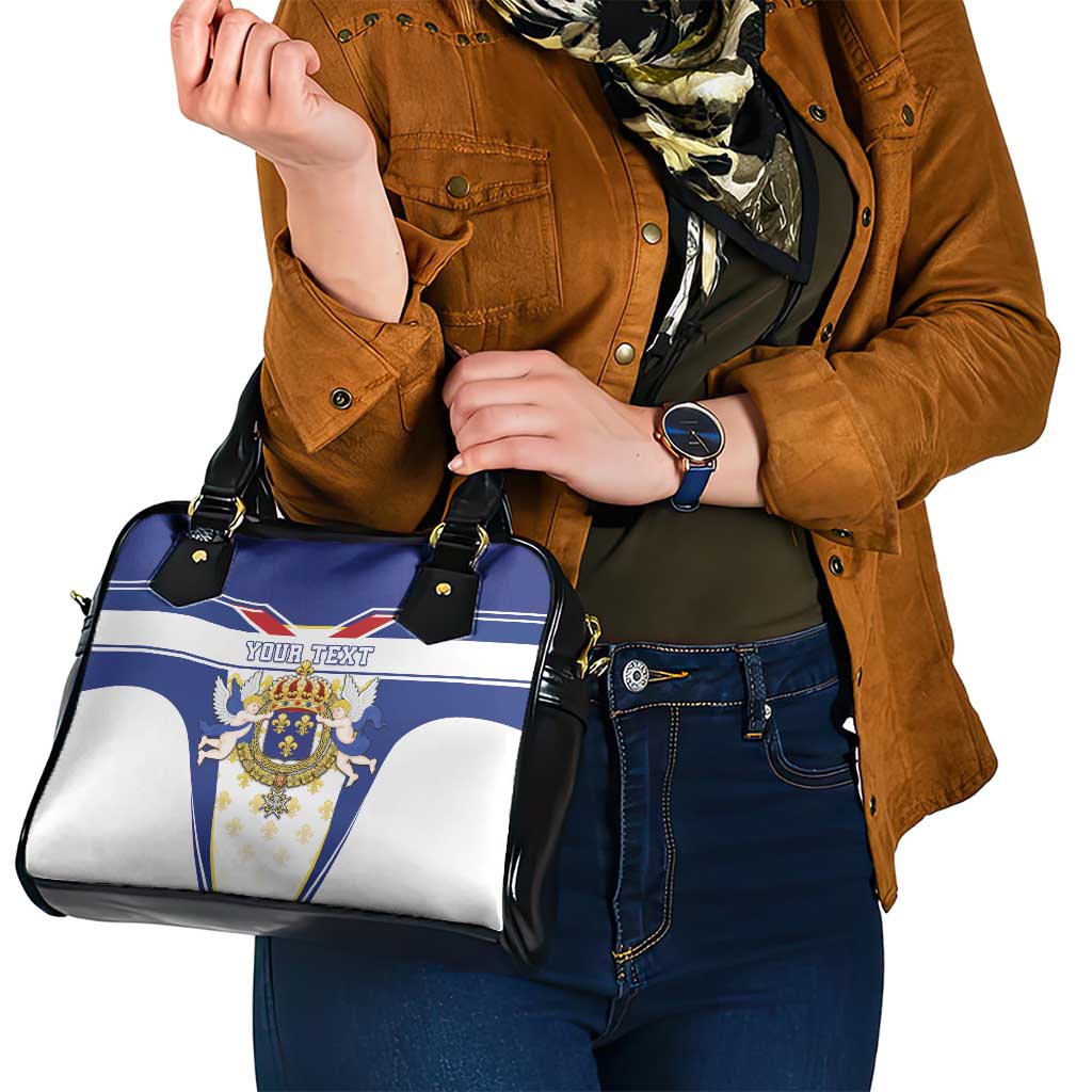 Personalized French Colonial Empire Shoulder Handbag Royal Standard of France LT18