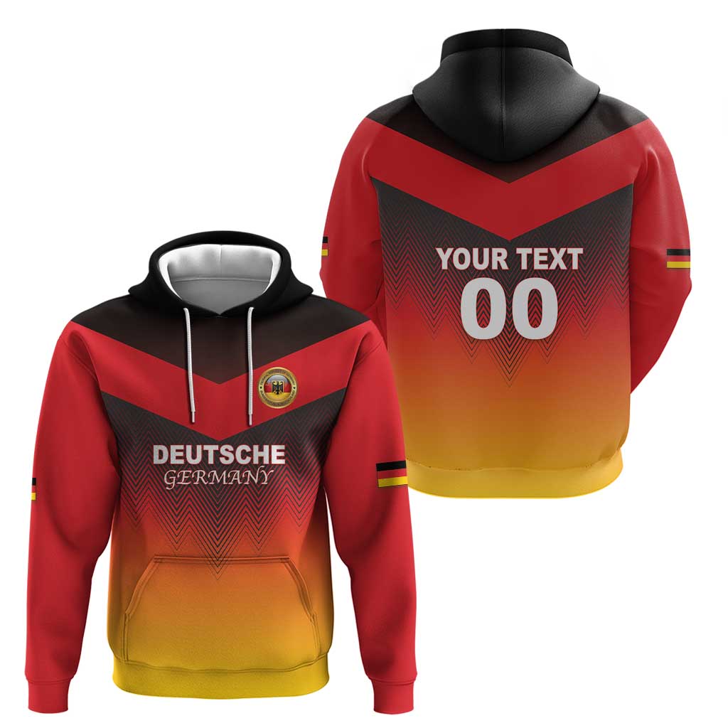 Custom Germany Football Hoodie Special Flag Style LT18