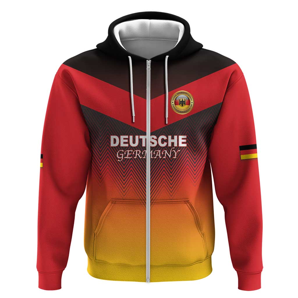 Custom Germany Football Hoodie Special Flag Style LT18