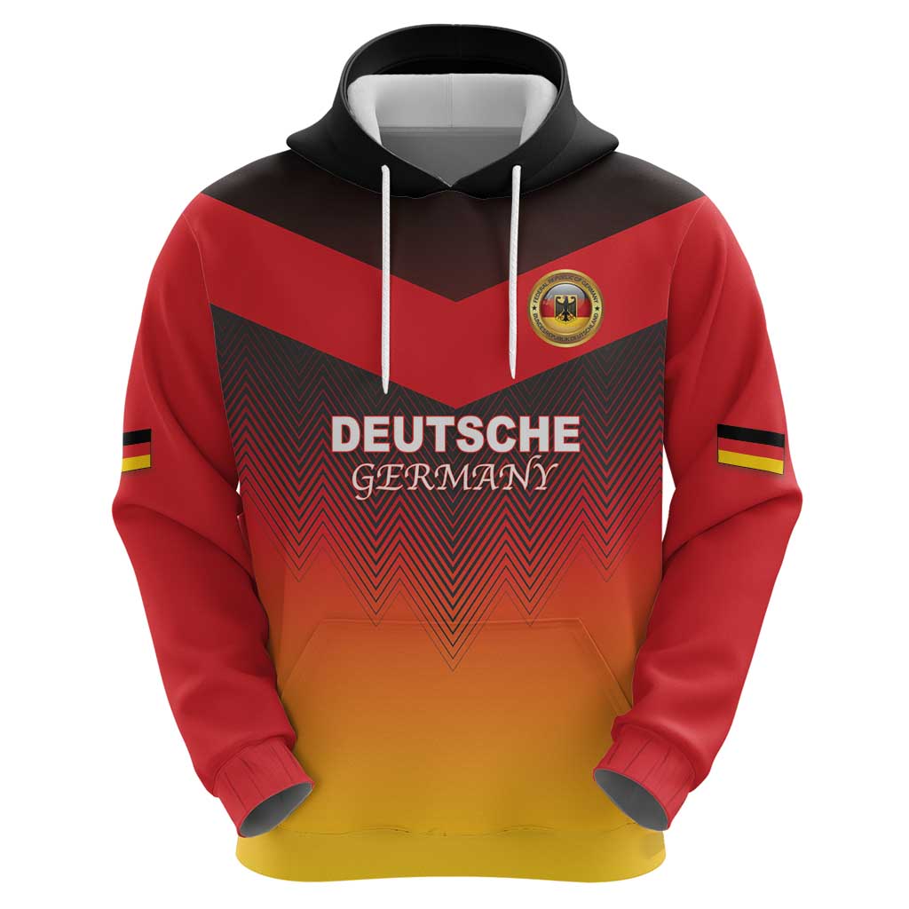 Custom Germany Football Hoodie Special Flag Style LT18