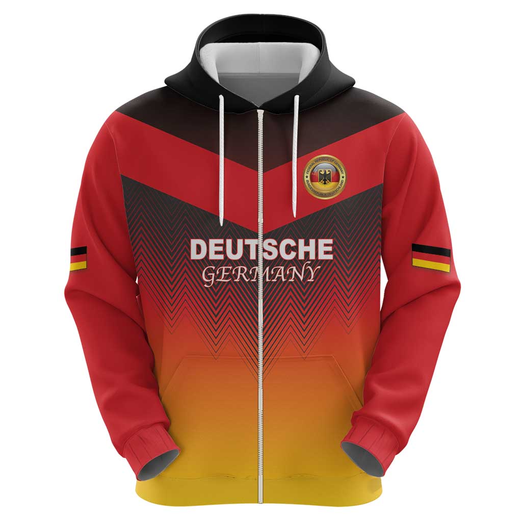 Custom Germany Football Hoodie Special Flag Style LT18
