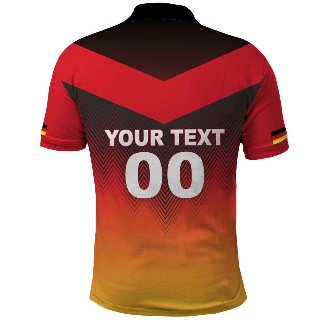 Custom Germany Football Polo Shirt Special Flag Style LT18