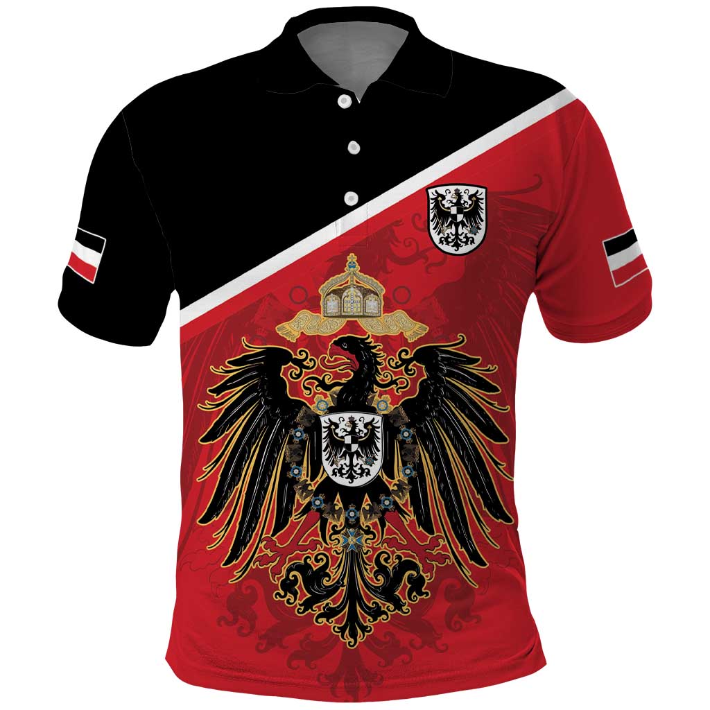 German Empire 1871-1918 Polo Shirt Flag Color Inspiration LT18