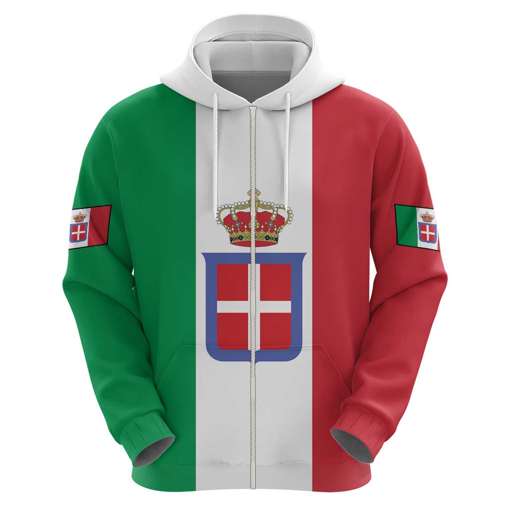 Personalized Italian Empire 1882-1960 Hoodie Flag Color Inspiration LT18