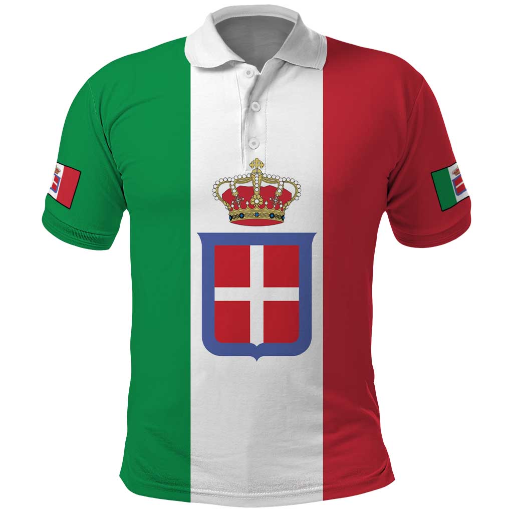 Personalized Italian Empire 1882-1960 Polo Shirt Flag Color Inspiration LT18