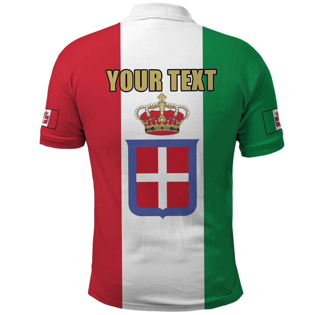 Personalized Italian Empire 1882-1960 Polo Shirt Flag Color Inspiration LT18