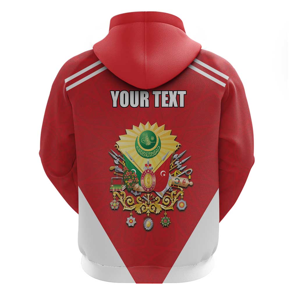 Personalized Ottoman Empire 1299-1922 Hoodie Flag Color Inspiration LT18