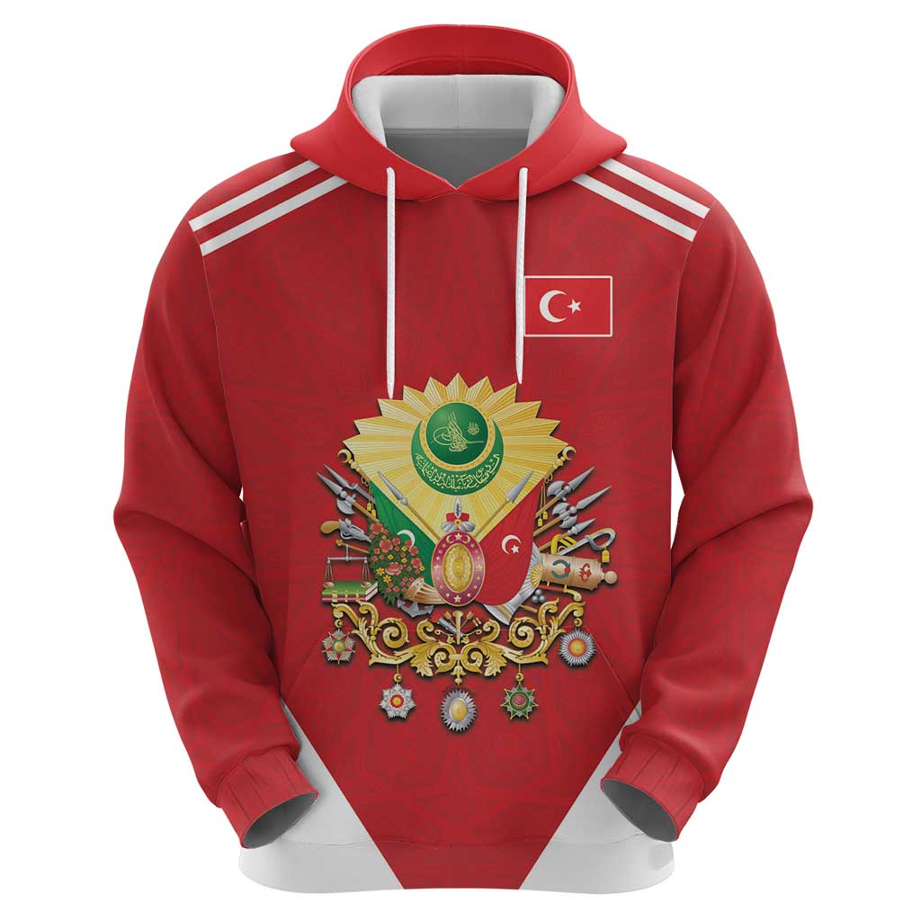 Personalized Ottoman Empire 1299-1922 Hoodie Flag Color Inspiration LT18