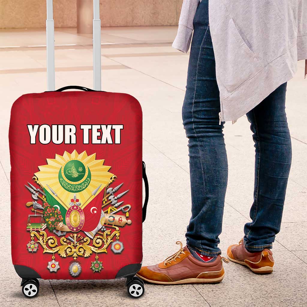 Personalized Ottoman Empire 1299-1922 Luggage Cover Flag Color Inspiration LT18