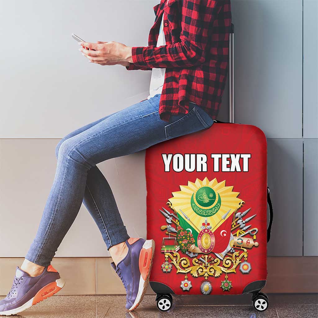 Personalized Ottoman Empire 1299-1922 Luggage Cover Flag Color Inspiration LT18