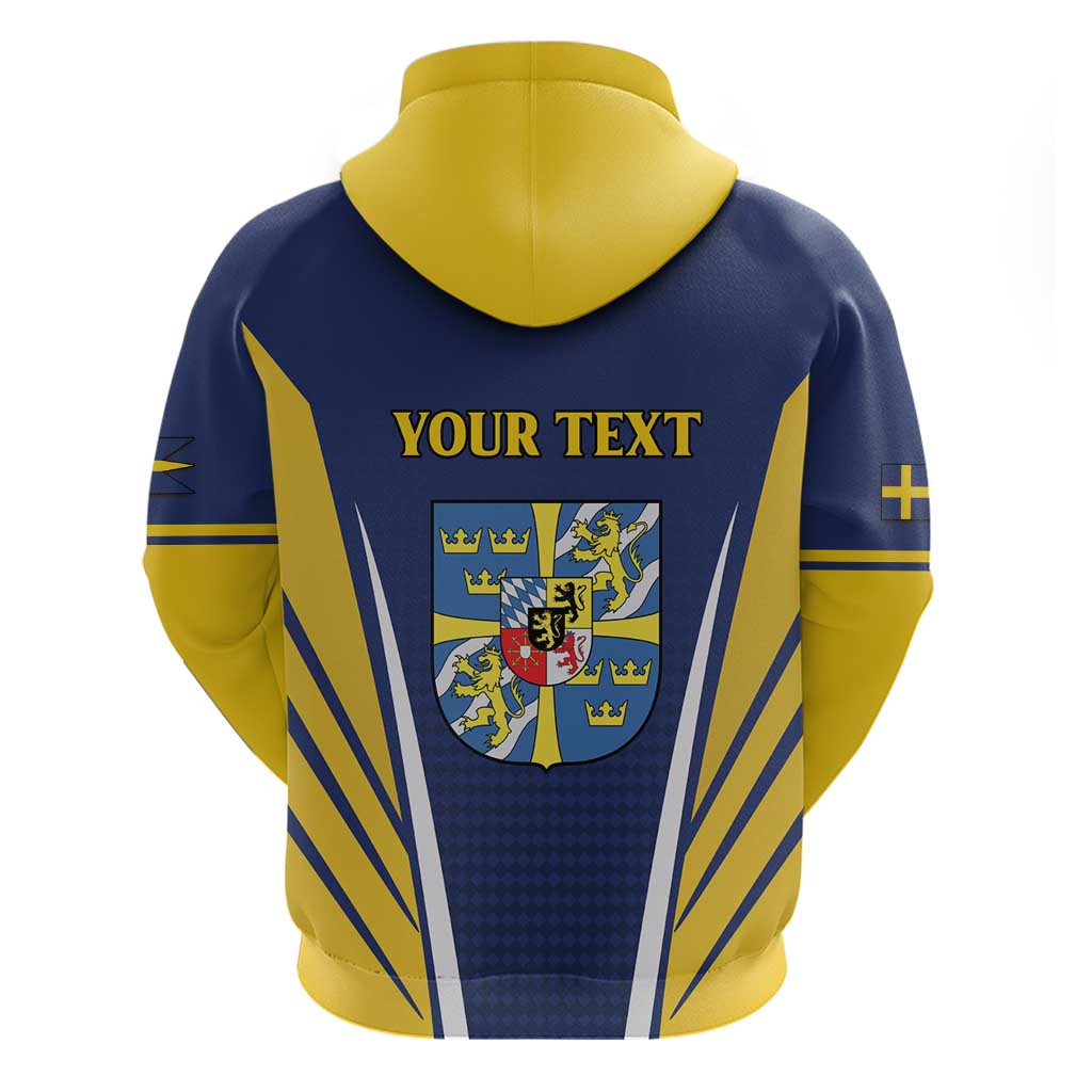 Personalized Swedish Empire 1611-1721 Hoodie Flag Color Inspiration LT18