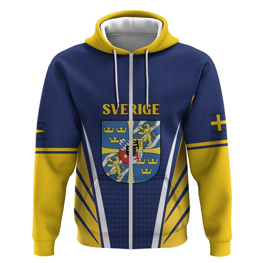 Personalized Swedish Empire 1611-1721 Hoodie Flag Color Inspiration LT18
