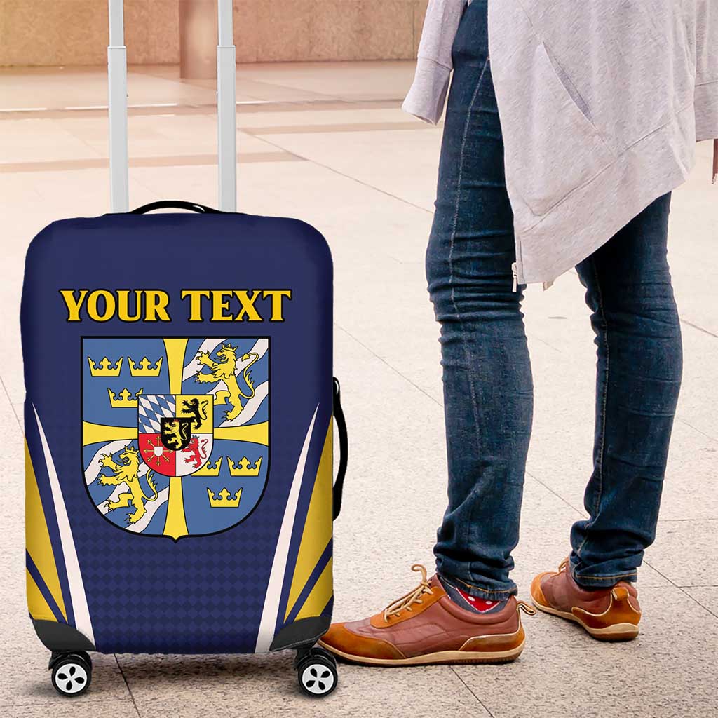 Personalized Swedish Empire 1611-1721 Luggage Cover Flag Color Inspiration LT18