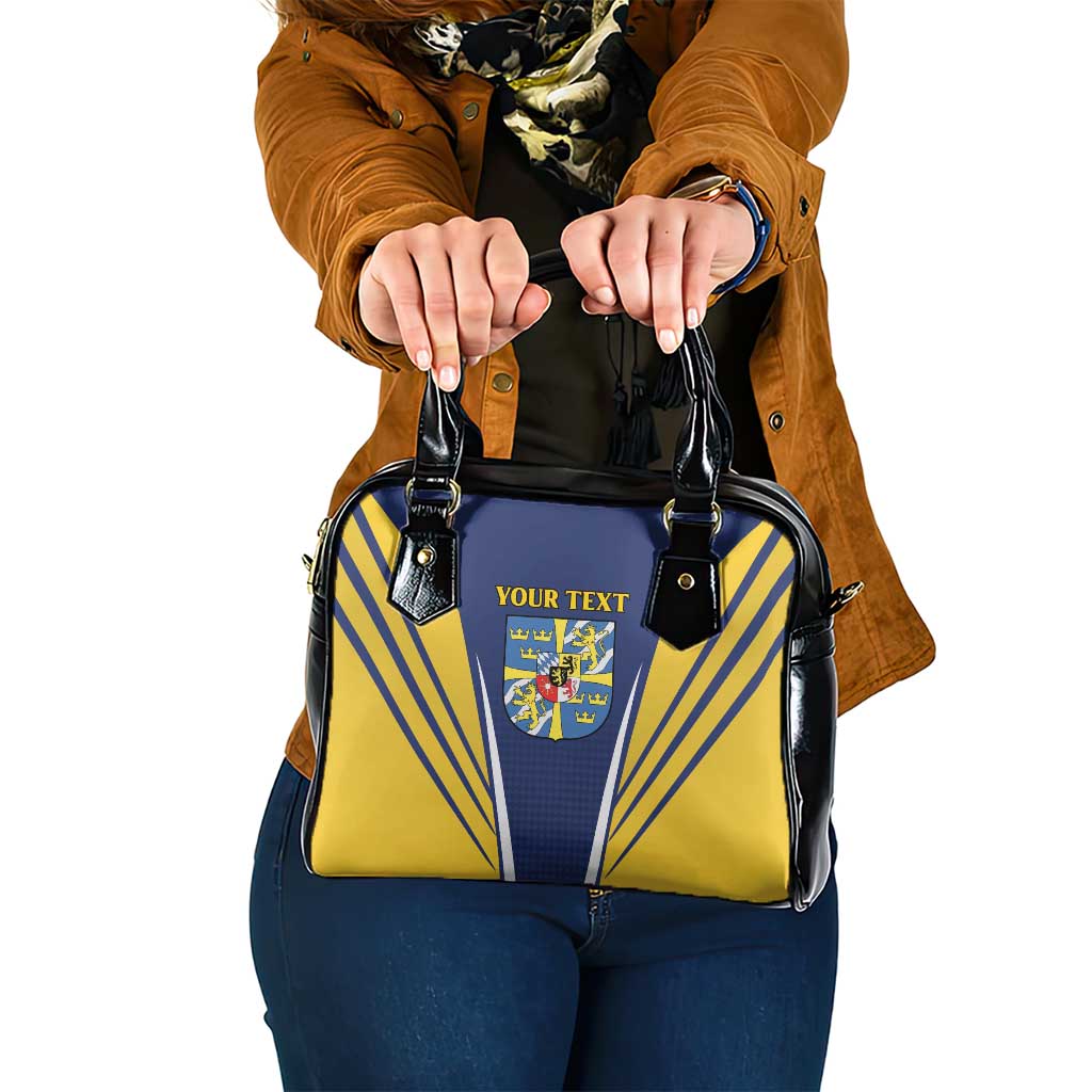 Personalized Swedish Empire 1611-1721 Shoulder Handbag Flag Color Inspiration LT18