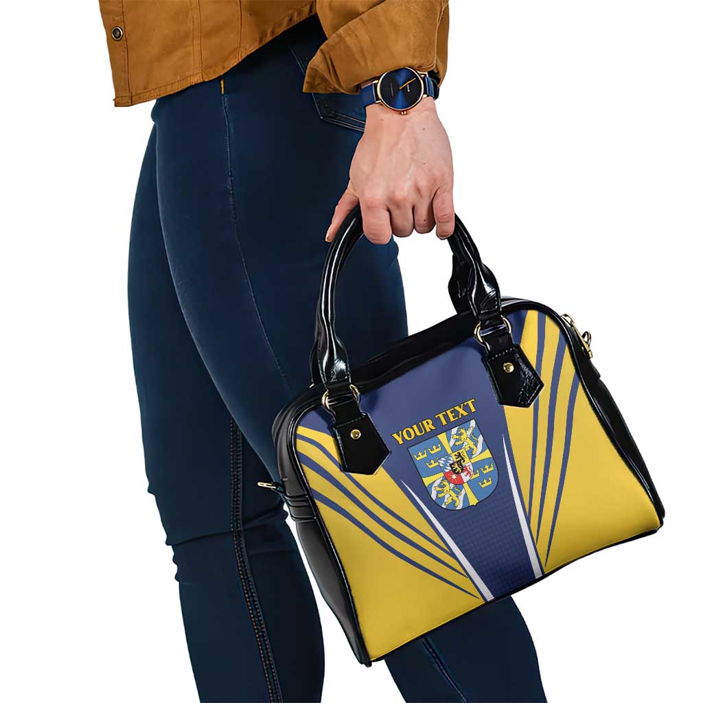 Personalized Swedish Empire 1611-1721 Shoulder Handbag Flag Color Inspiration LT18
