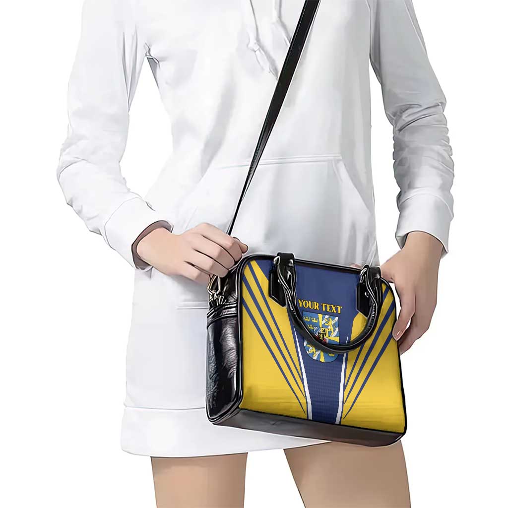 Personalized Swedish Empire 1611-1721 Shoulder Handbag Flag Color Inspiration LT18