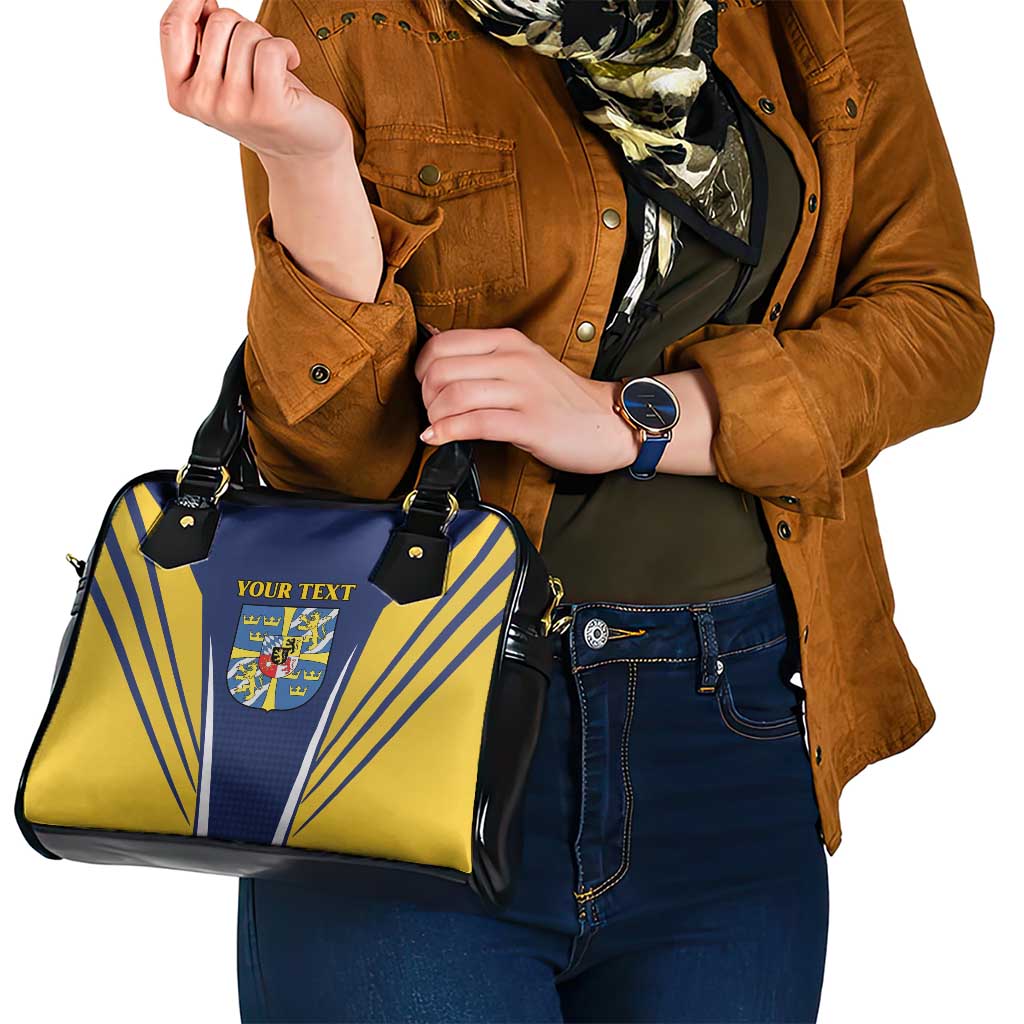Personalized Swedish Empire 1611-1721 Shoulder Handbag Flag Color Inspiration LT18