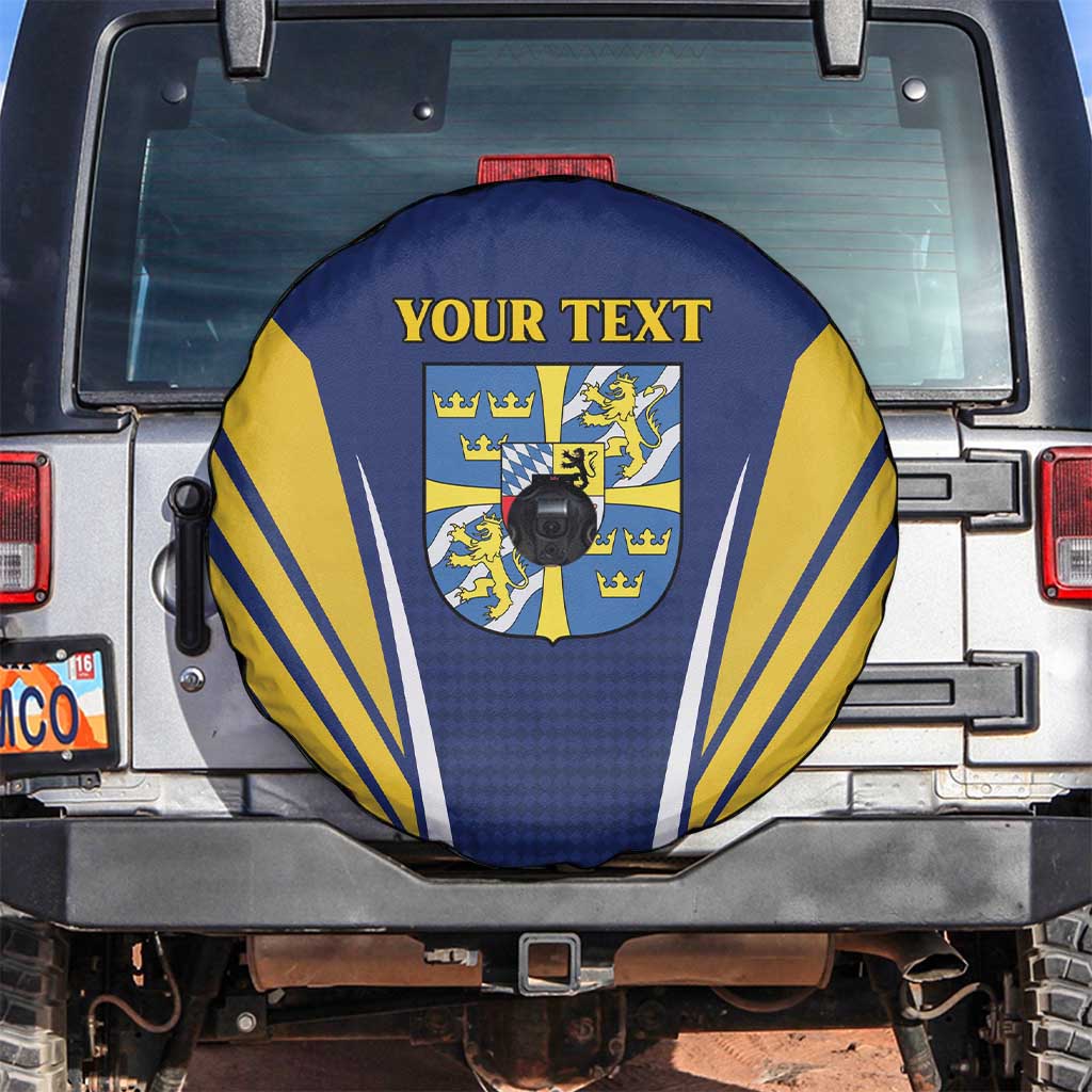 Personalized Swedish Empire 1611-1721 Spare Tire Cover Flag Color Inspiration LT18