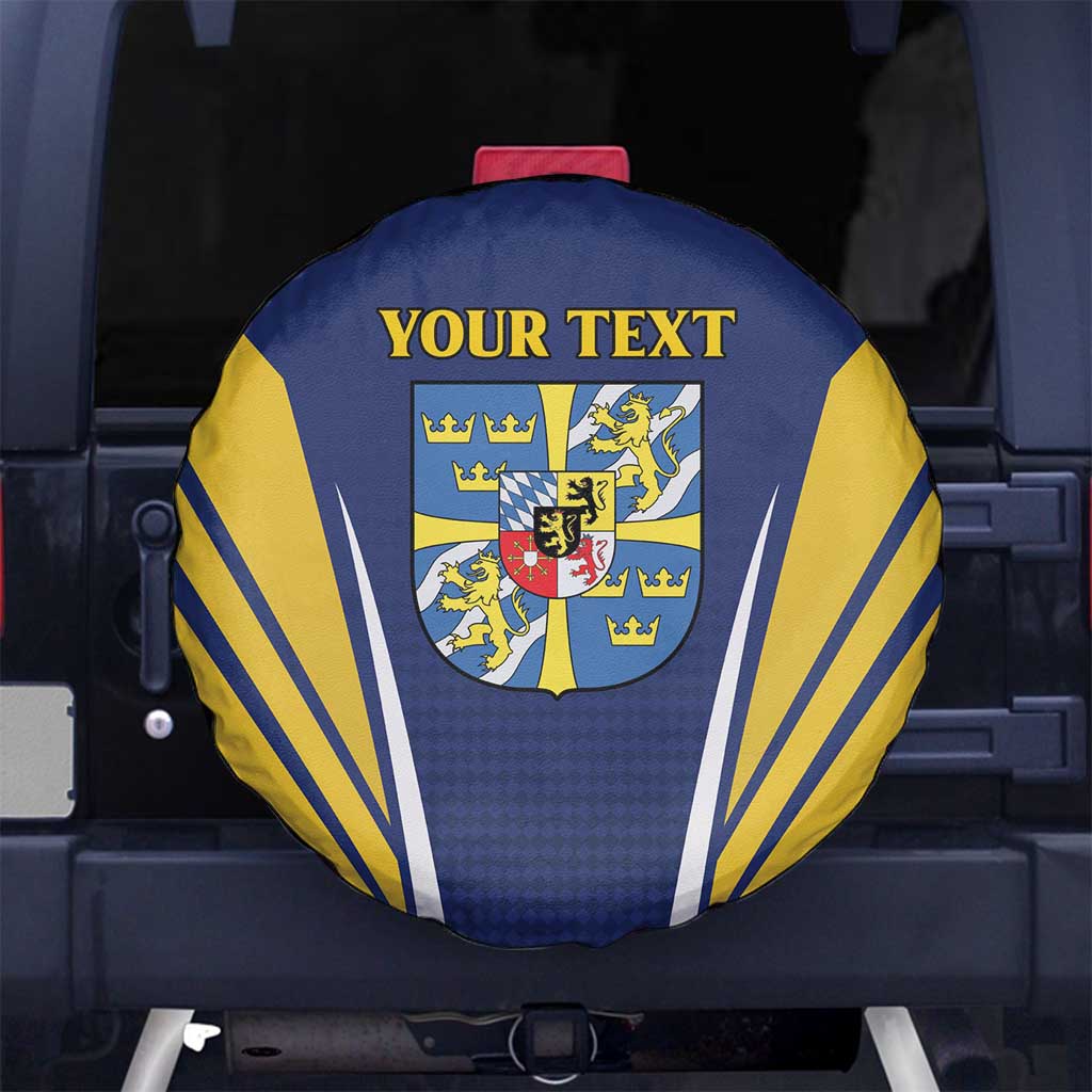 Personalized Swedish Empire 1611-1721 Spare Tire Cover Flag Color Inspiration LT18
