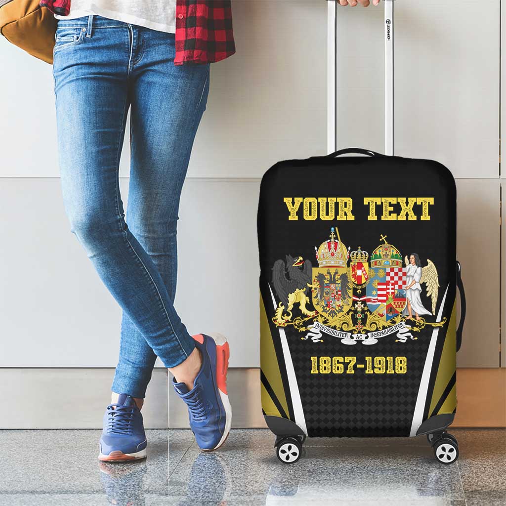Personalized Austro-Hungarian Empire 1867-1918 Luggage Cover Flag Color Inspiration LT18