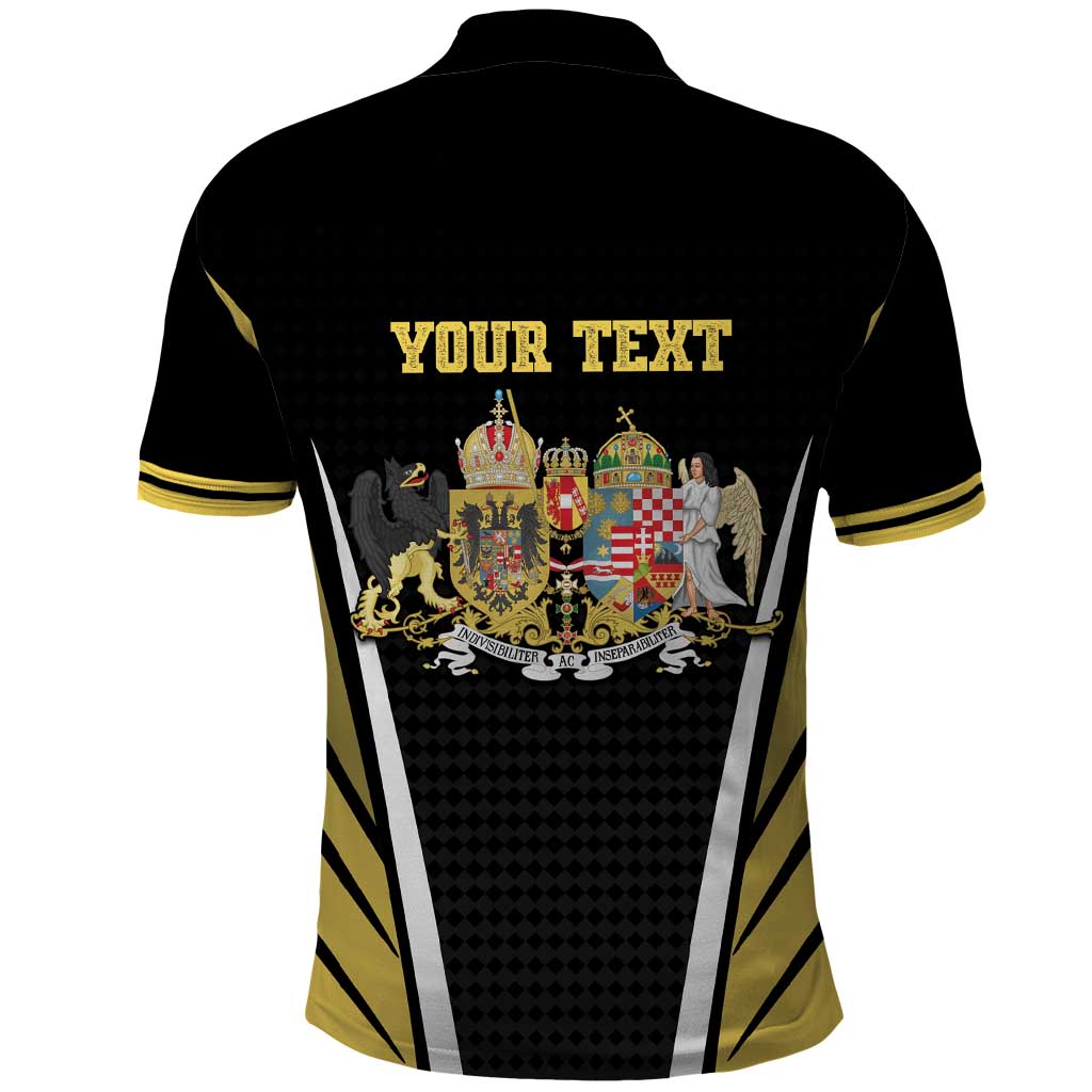 Personalized Austro-Hungarian Empire 1867-1918 Polo Shirt Flag Color Inspiration LT18