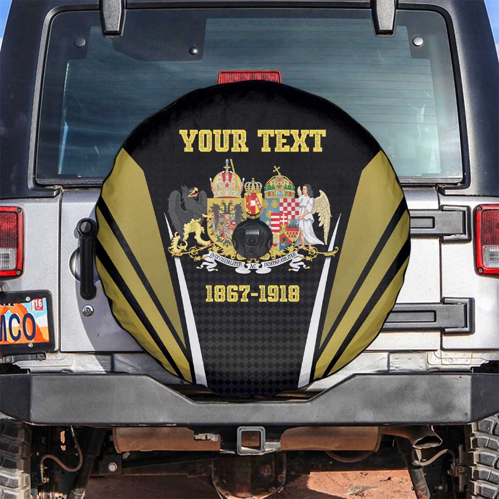 Personalized Austro-Hungarian Empire 1867-1918 Spare Tire Cover Flag Color Inspiration LT18