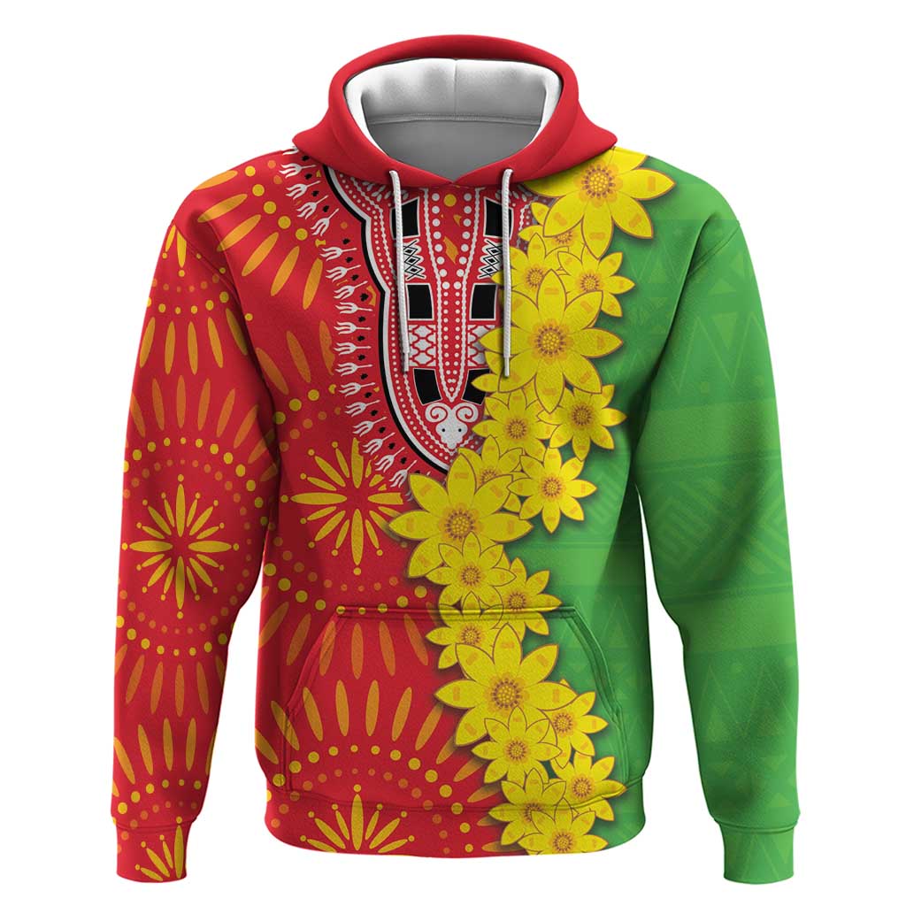 Eritrea Enkutatash Dashiki Hoodie With Folk Pattern LT18
