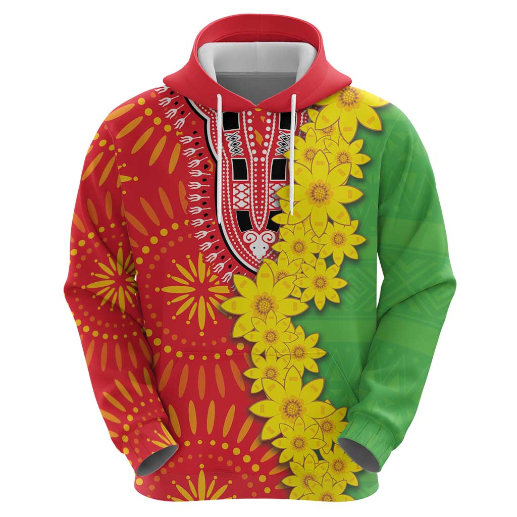 Eritrea Enkutatash Dashiki Hoodie With Folk Pattern LT18