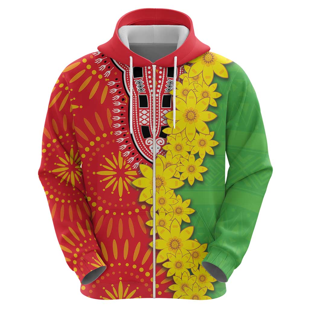 Eritrea Enkutatash Dashiki Hoodie With Folk Pattern LT18
