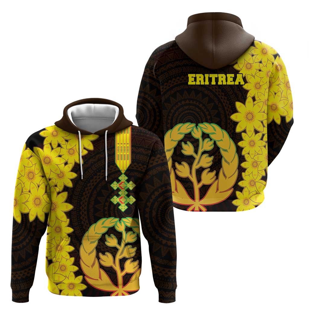 Enkutatash Eritrea New Year Hoodie With Coat Of Arms LT18