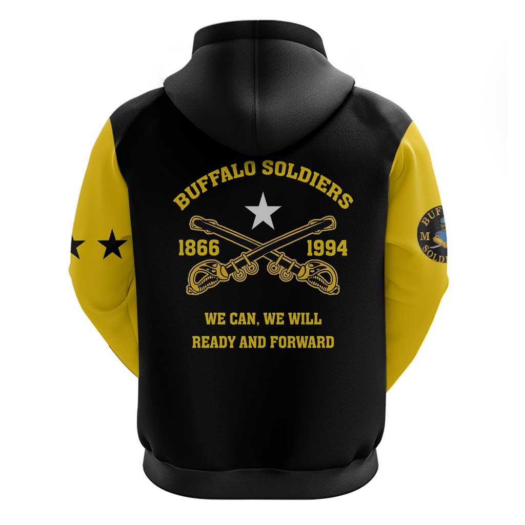 Personalized Buffalo Soldier Hoodie We Can We Will Ready And Forward LT18