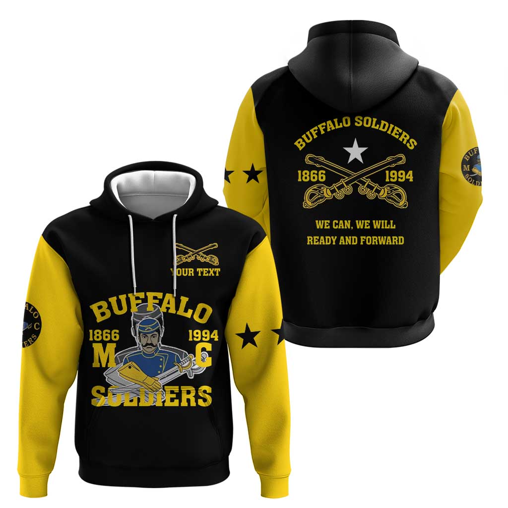 Personalized Buffalo Soldier Hoodie We Can We Will Ready And Forward LT18
