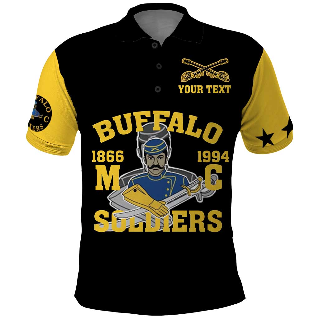 Personalized Buffalo Soldier Polo Shirt We Can We Will Ready And Forward LT18