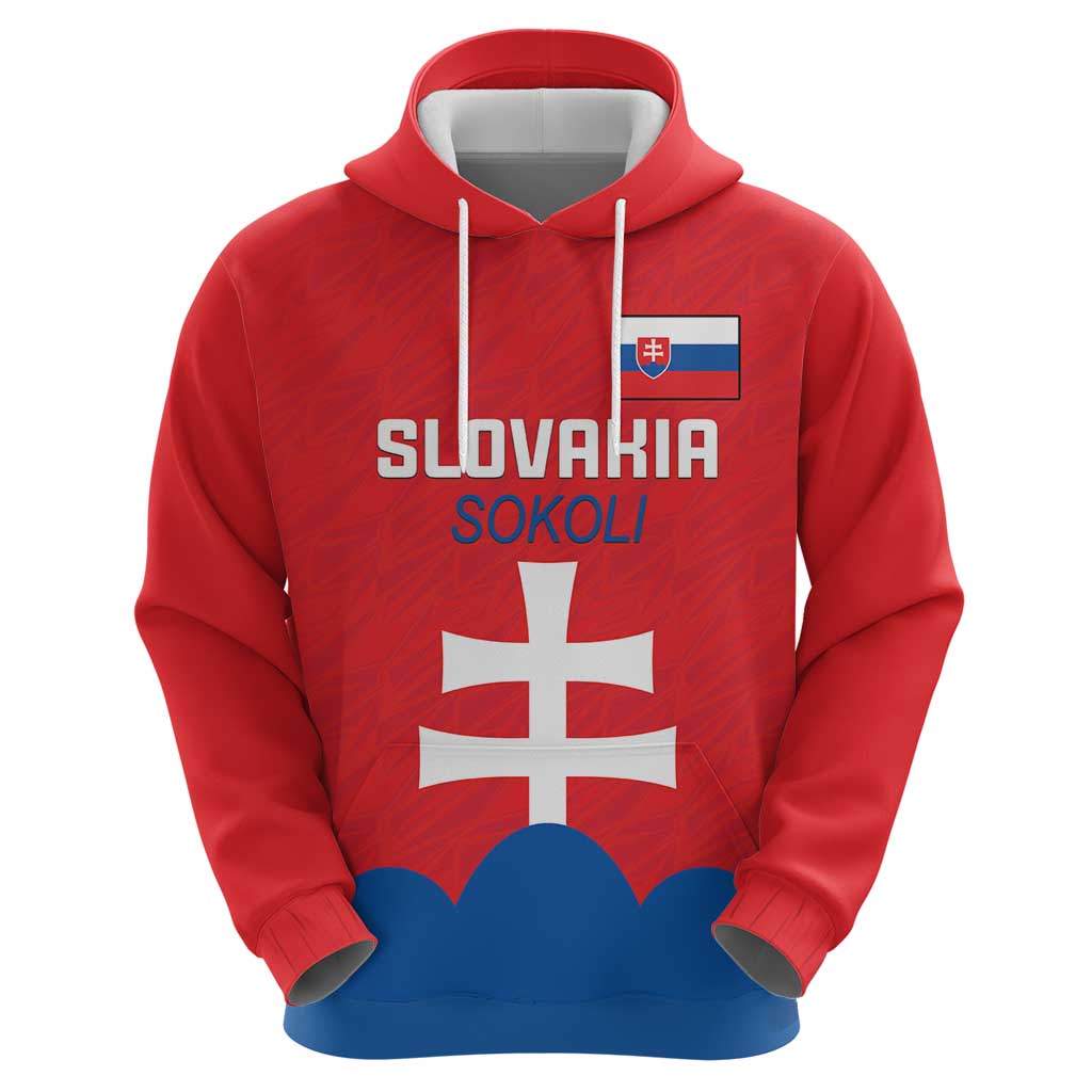 Custom Slovakia Football Hoodie Come On Sokoli LT18