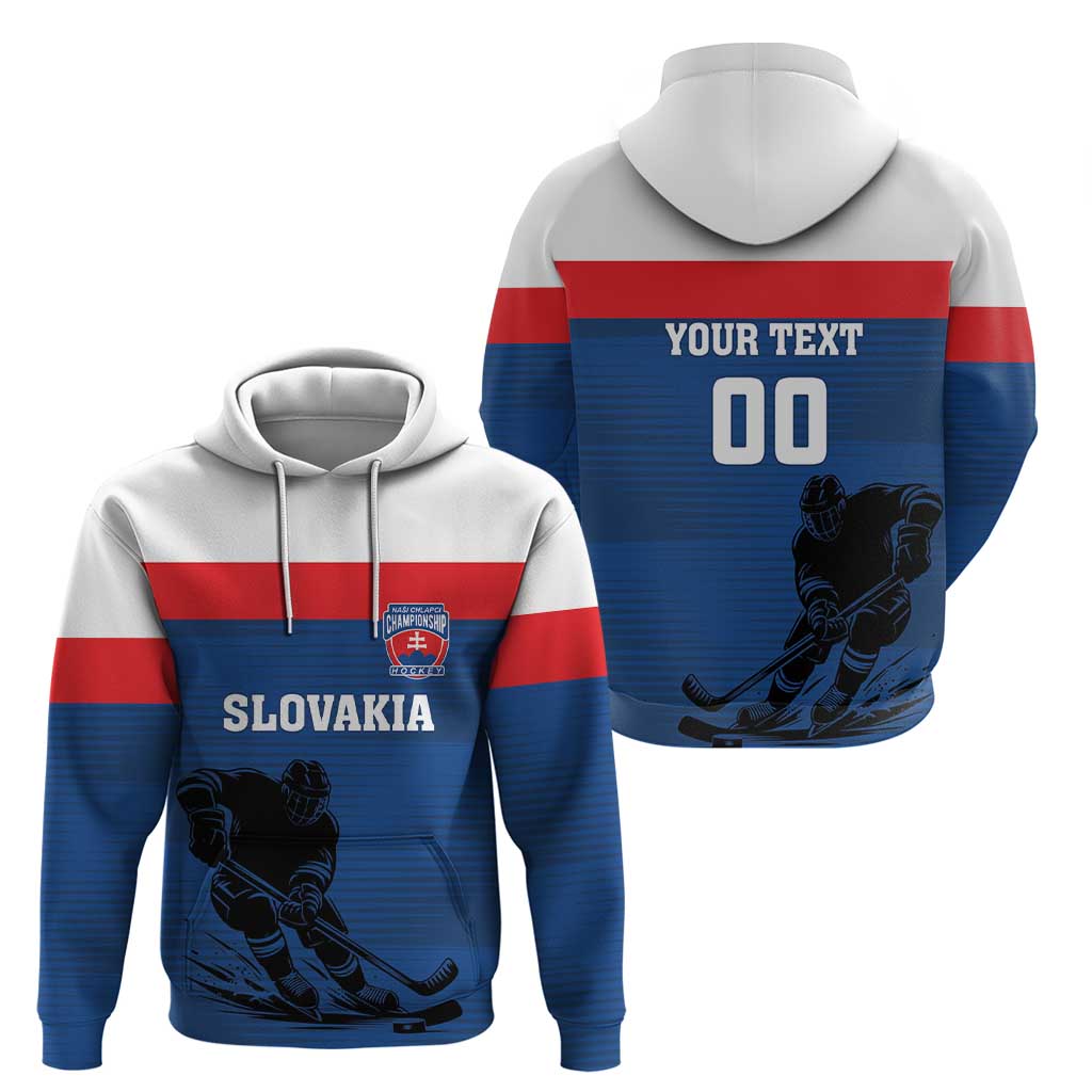 Custom Slovakia Hockey Hoodie Go Nasi Chlapci LT18