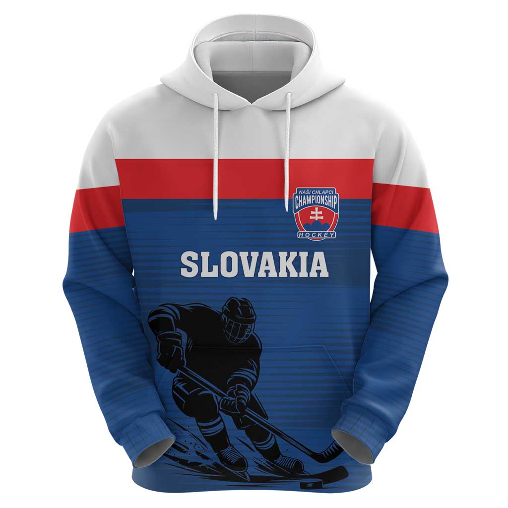 Custom Slovakia Hockey Hoodie Go Nasi Chlapci LT18