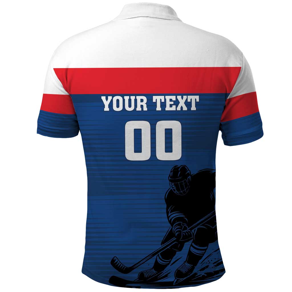 Custom Slovakia Hockey Polo Shirt Go Nasi Chlapci LT18