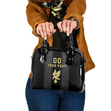 Custom Mexico Football Shoulder Handbag El Tri Aztec Pattern Back Version LT18