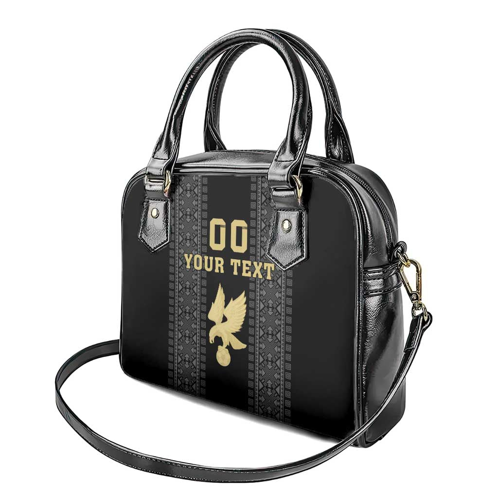 Custom Mexico Football Shoulder Handbag El Tri Aztec Pattern Back Version LT18