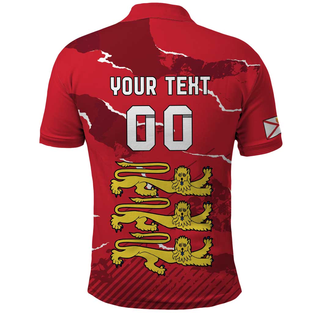 Custom Bailiwick of Jersey Polo Shirt Sporty Style LT18