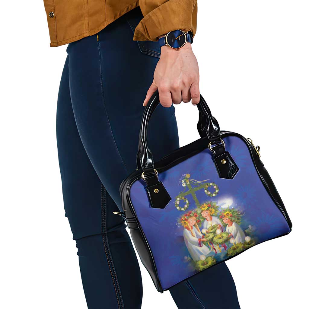 Swedish Glad Midsommar Shoulder Handbag Hade du en bra Midsommar LT18