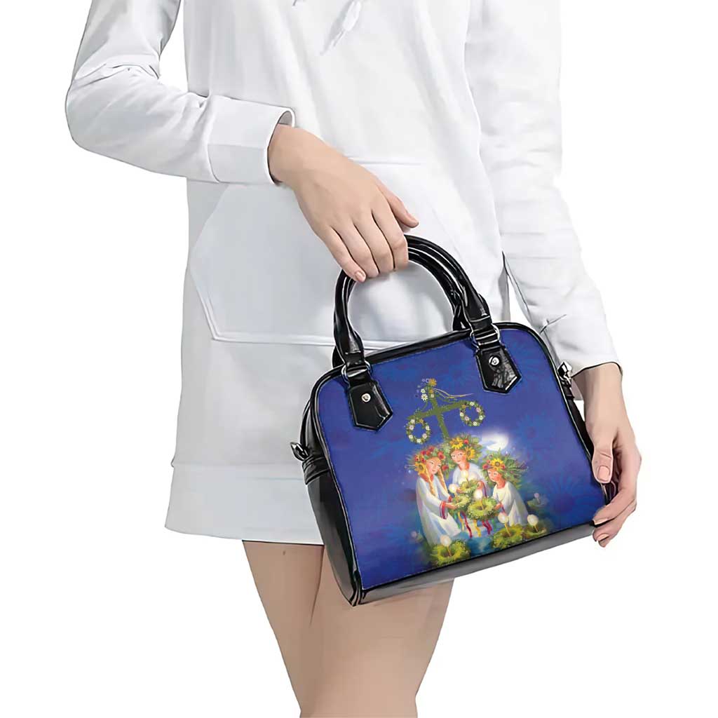 Swedish Glad Midsommar Shoulder Handbag Hade du en bra Midsommar LT18