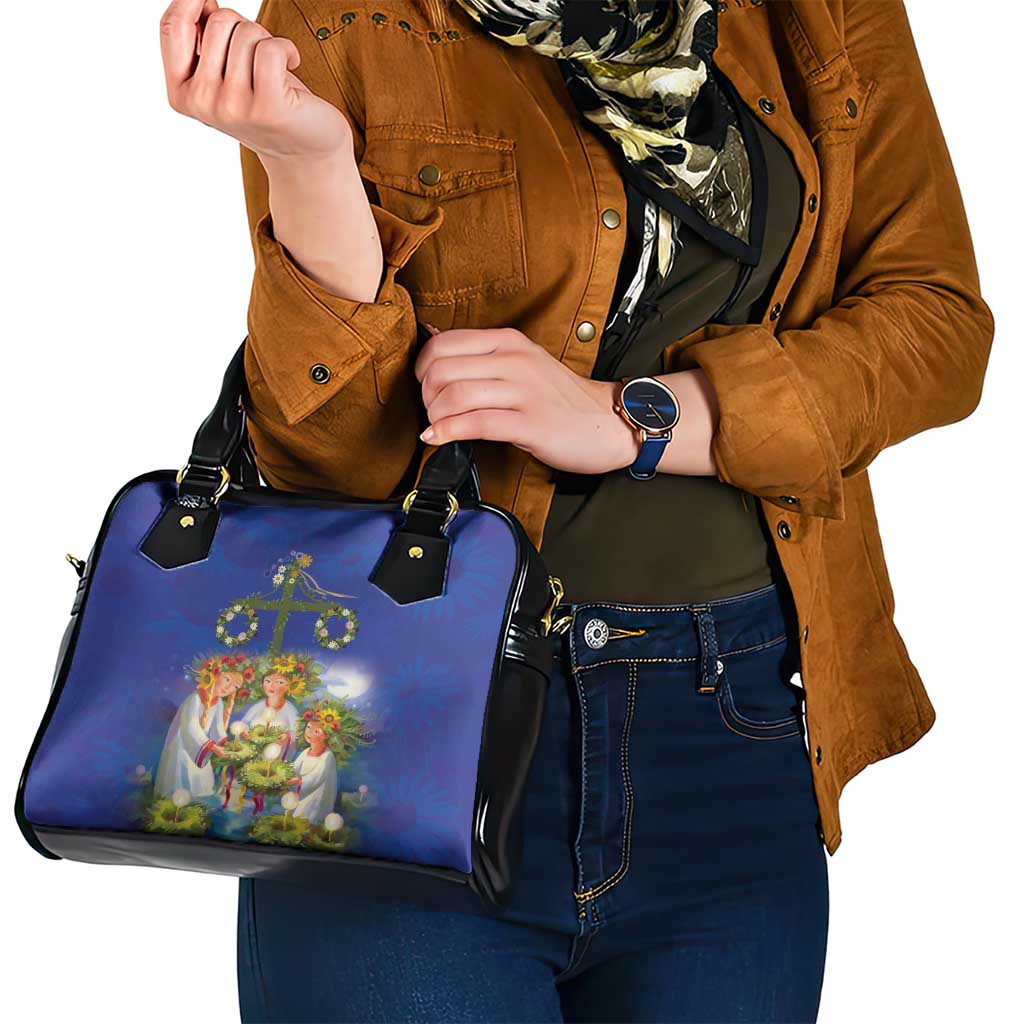 Swedish Glad Midsommar Shoulder Handbag Hade du en bra Midsommar LT18
