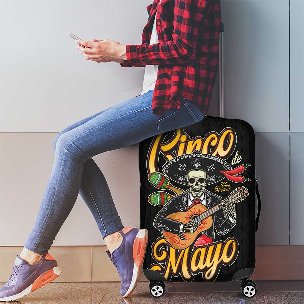 Mexico Cinco de Mayo Luggage Cover El Dia de la Batalla de Puebla LT18
