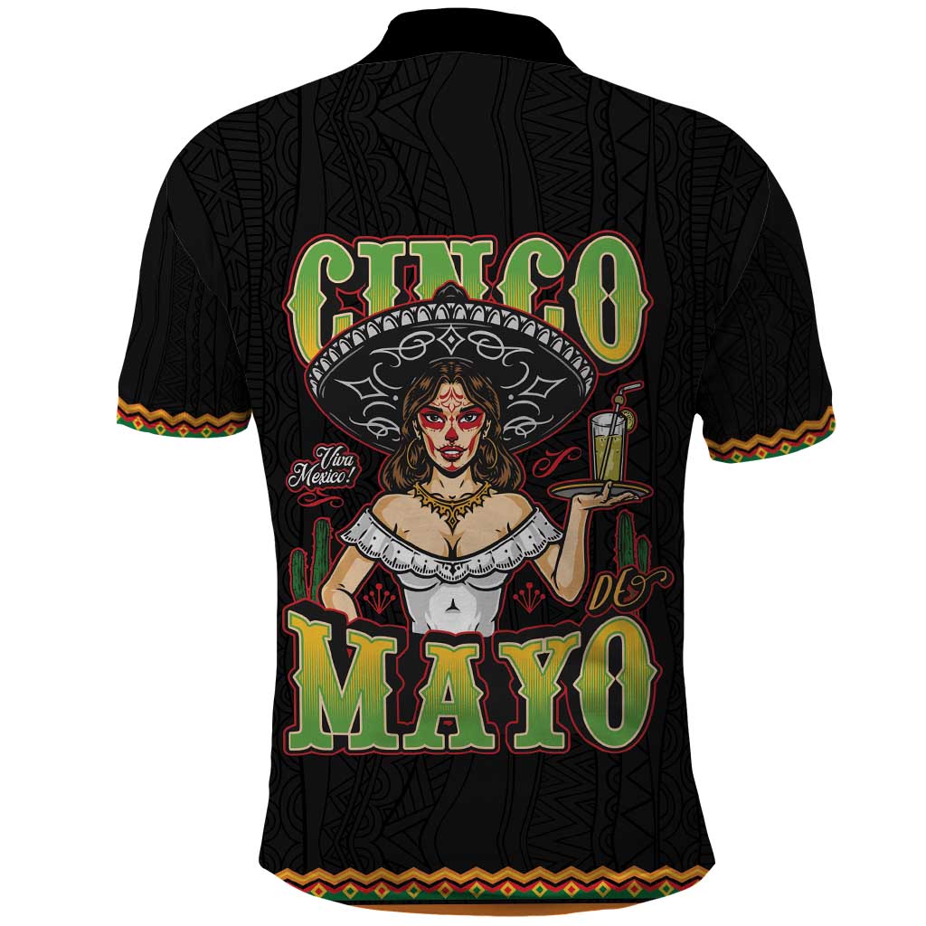 Mexico Cinco de Mayo Polo Shirt Viva la Fiesta! LT18